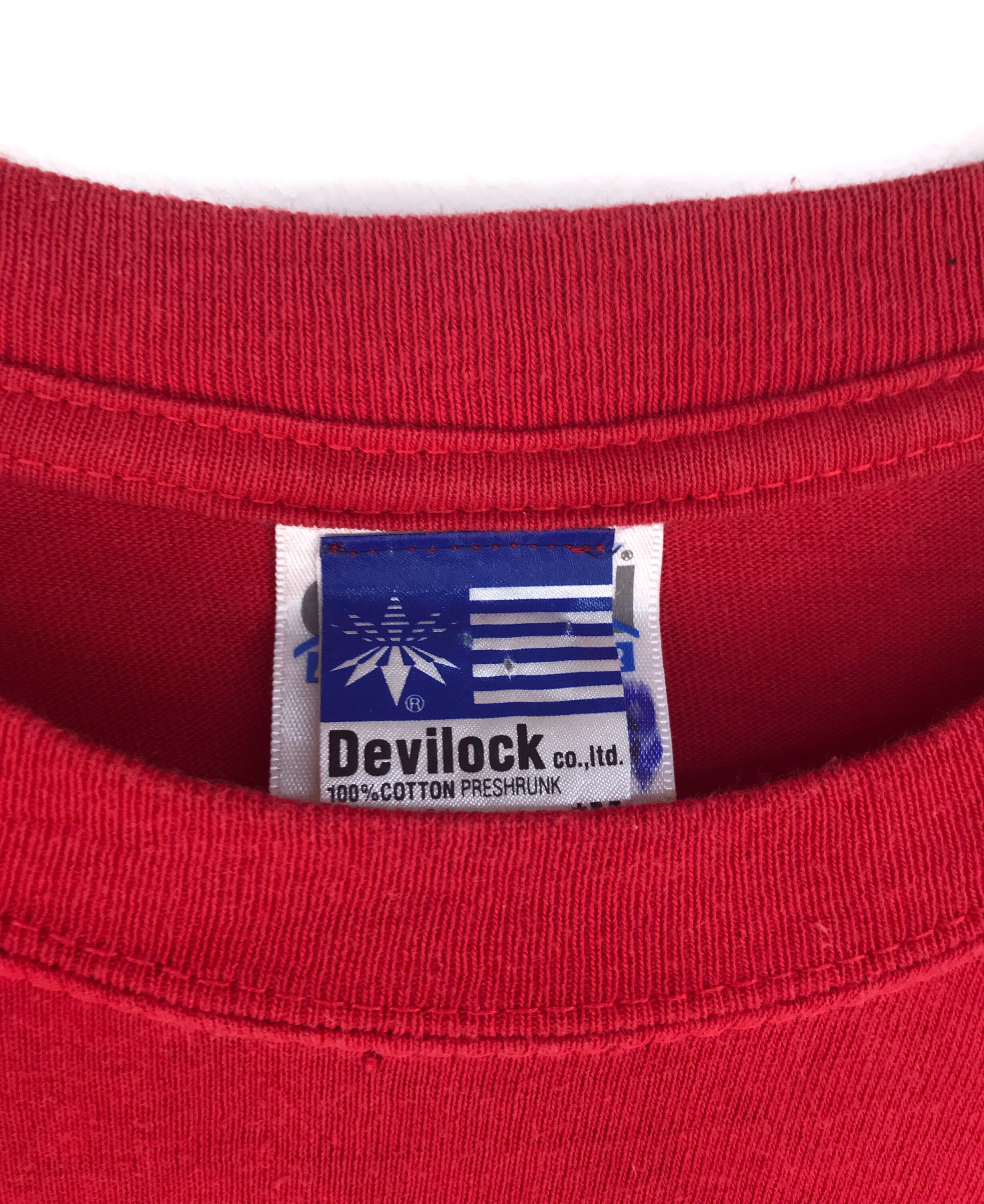 Vintage DEVILOCK PLUS T-shirt / Devilock Streetwear / Medium