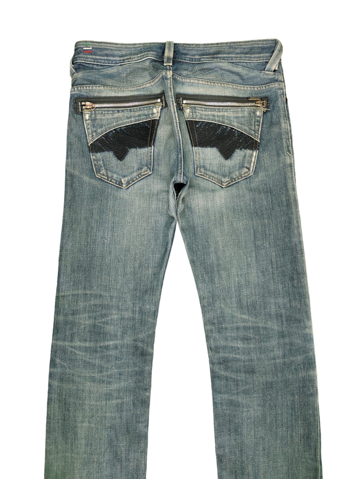 【LOWBOX】 Damage Design Denim 🤘🏼LOWBOX Ripped Grunge Punk Rock Denim Undercover Style