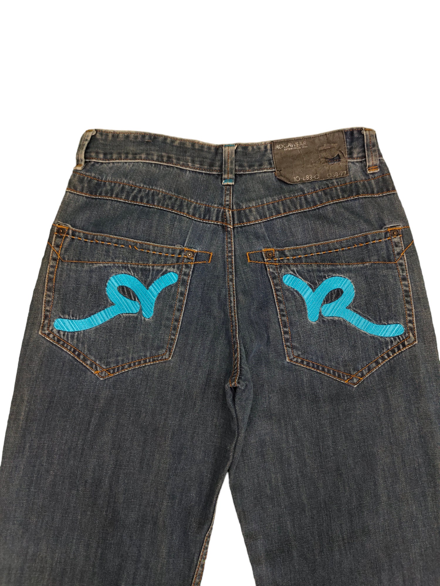 Vintage Rocawear Baggy Jeans - Y2K Hip Hop Streetwear (w34x31.5 