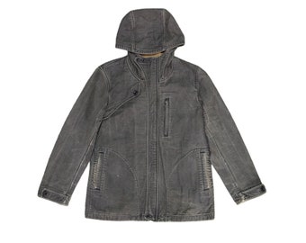 Sudadera con capucha vaquera vintage de Takeo Kikuchi - Talla L