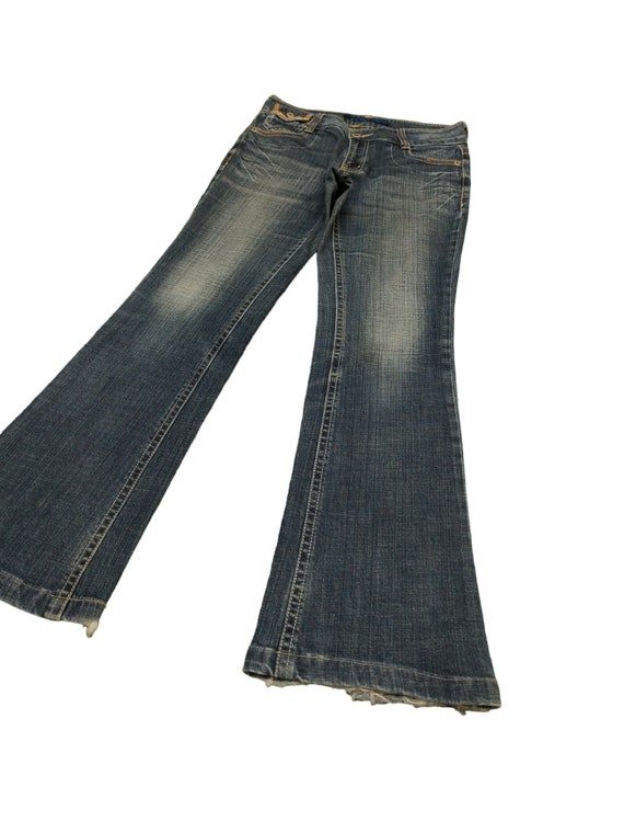 Vintage Low Rise Flare Jeans - Y2K Bootcut Denim (W30) - Etsy