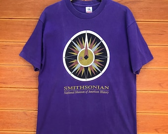 Camiseta vintage de los años 90 del Museo Smithsonian - Talla L