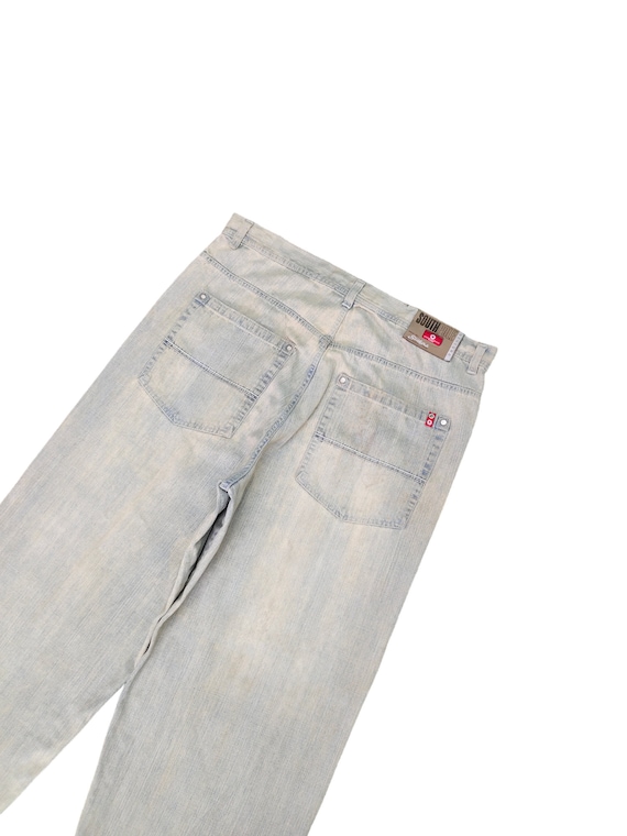 W41x33 Baggy Jeans Southpole Denim Wide Loose Y2k Streetwear