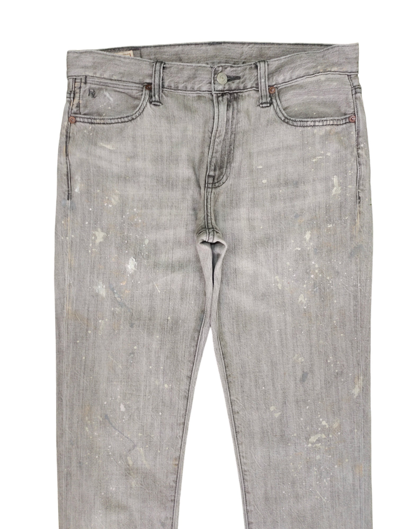 Vintage Polo Ralph Lauren Painted Denim Jeans - Slim Fit W28 - Etsy