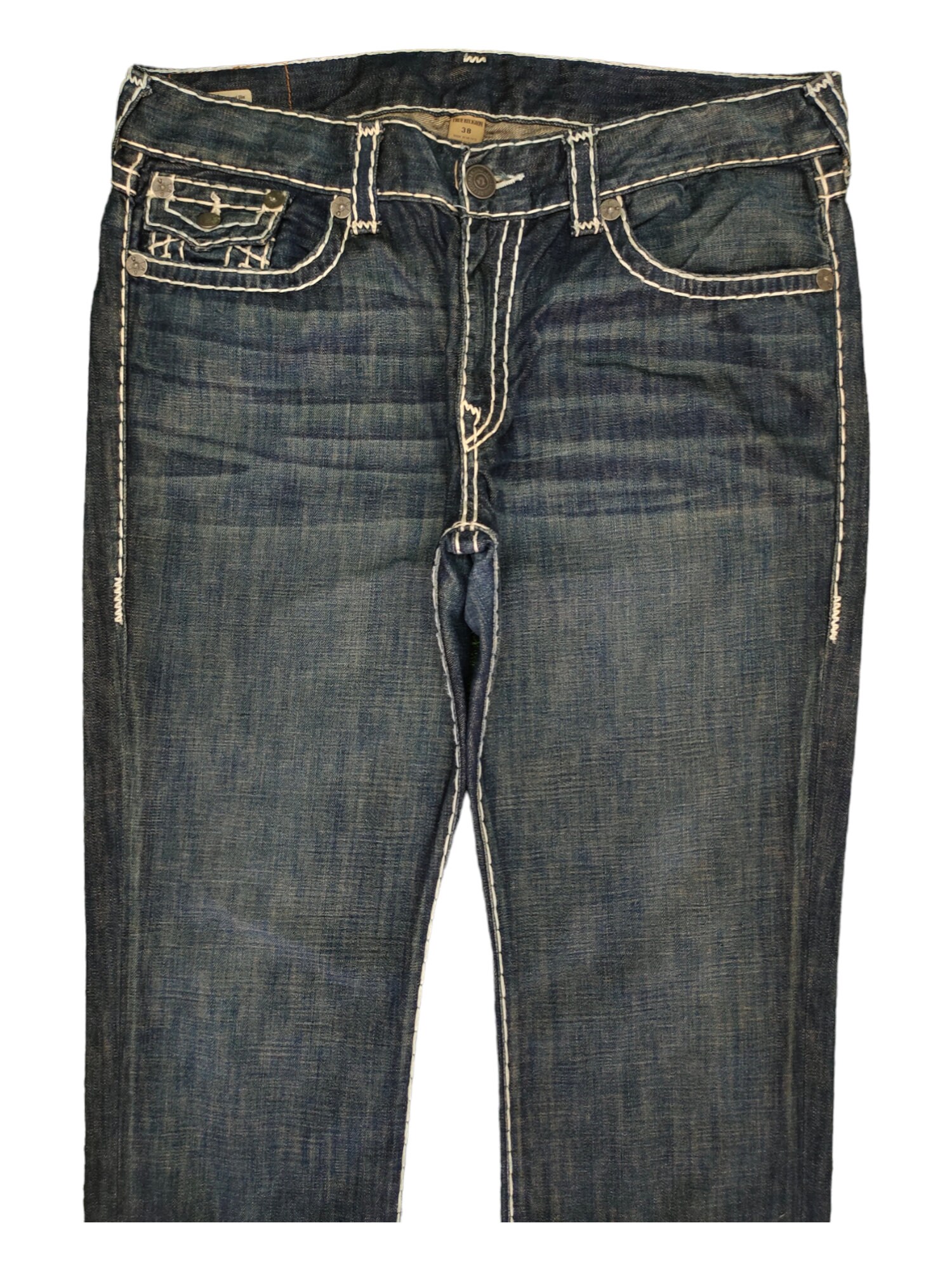 チ*ェ様 USA製　True Religion　Y2K　ジーンズ　W32　インデ W38x31 Vintage Y2k True Religion Big Stitch Denim Pants Streetwear