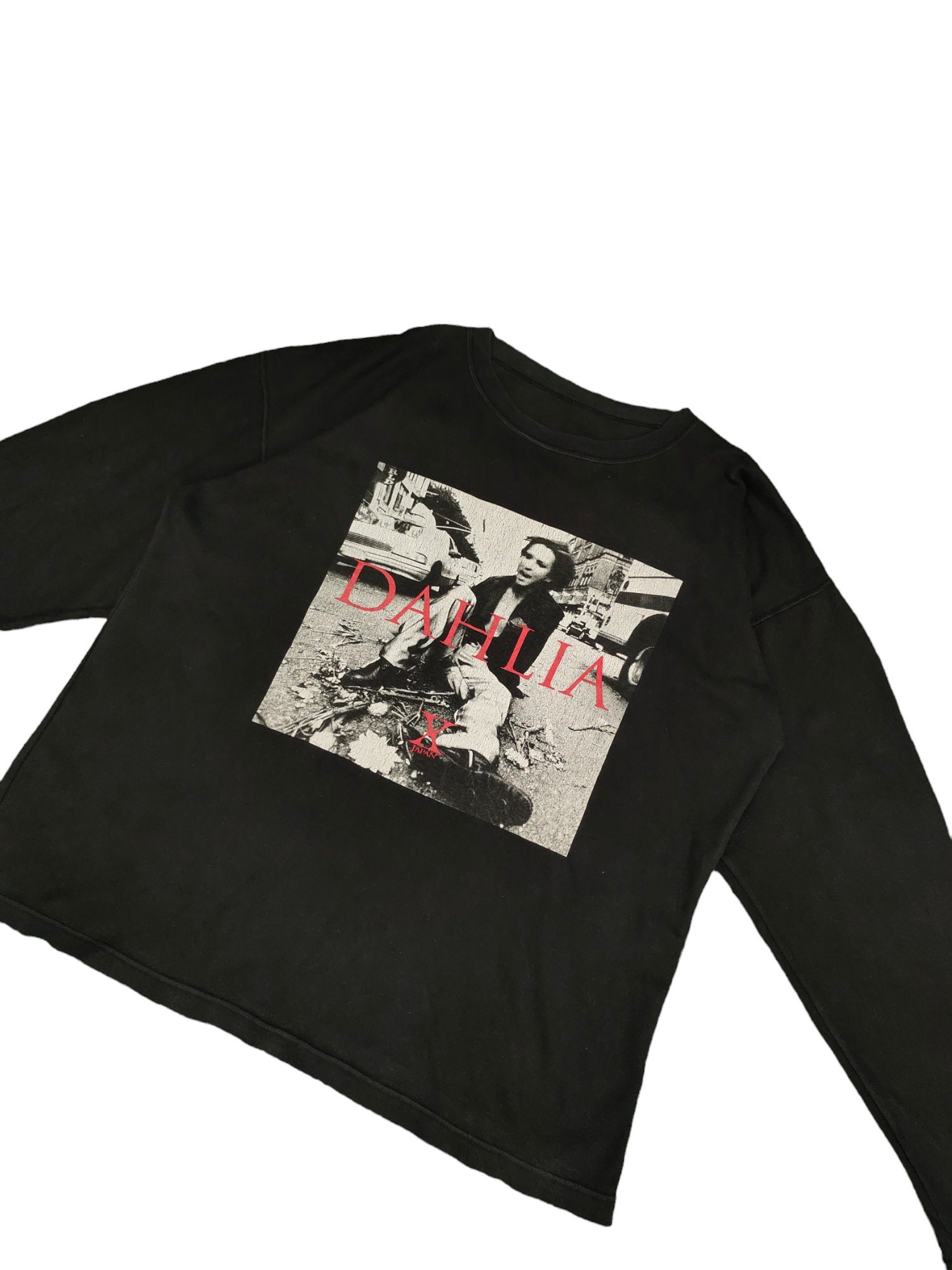 XJAPAN　レーシングチーム　Tシャツ　DAHLIA Vintage 1990s X Japan Dahlia Tour Final 1996 Longleeve T