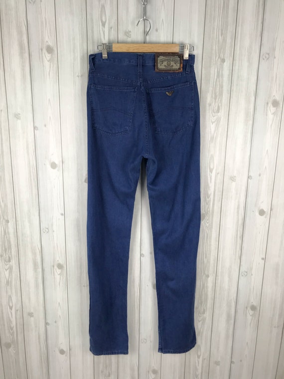 Dollar Goed gevoel Nieuw maanjaar Rare Vintage GIORGIO ARMANI Made in Italy Denim Jeans Waist 28 - Etsy