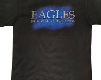 EAGLES FAREWELL TOUR 2004 Tシャツ M Vintage 00's Eagles Farewell I Tour 2004 T-shirt Size L - Etsy