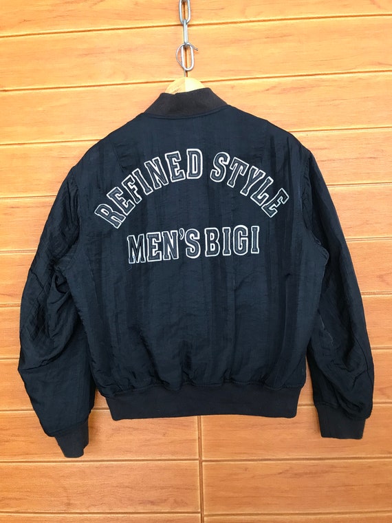 Men's BIGI 80s Leather Flight Jacket