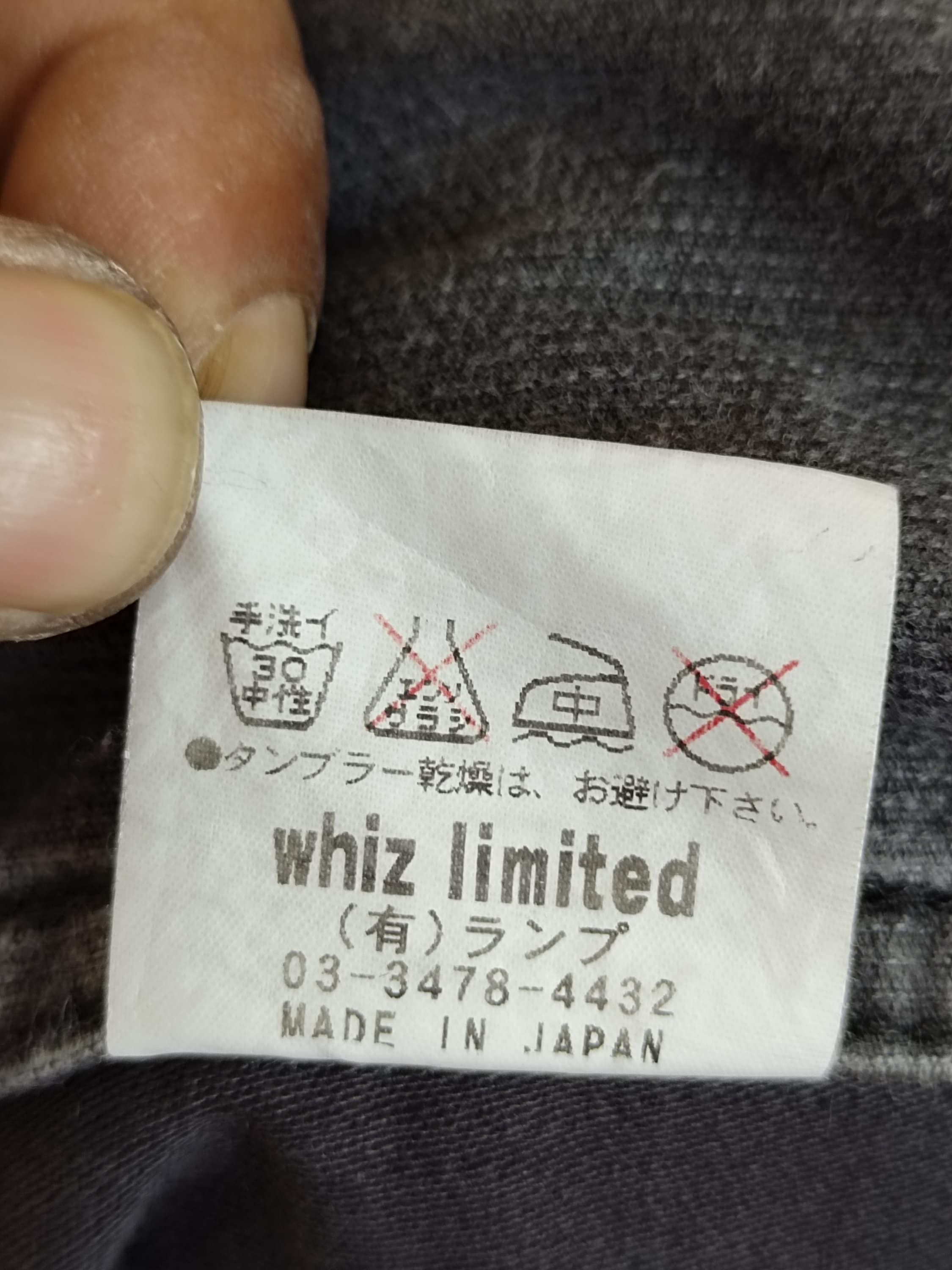 Vintage Japanese Brand Whiz Limited Japan Lightning M-65 Vintage Japanese Brand Whiz Limited Japan Lightning M-65