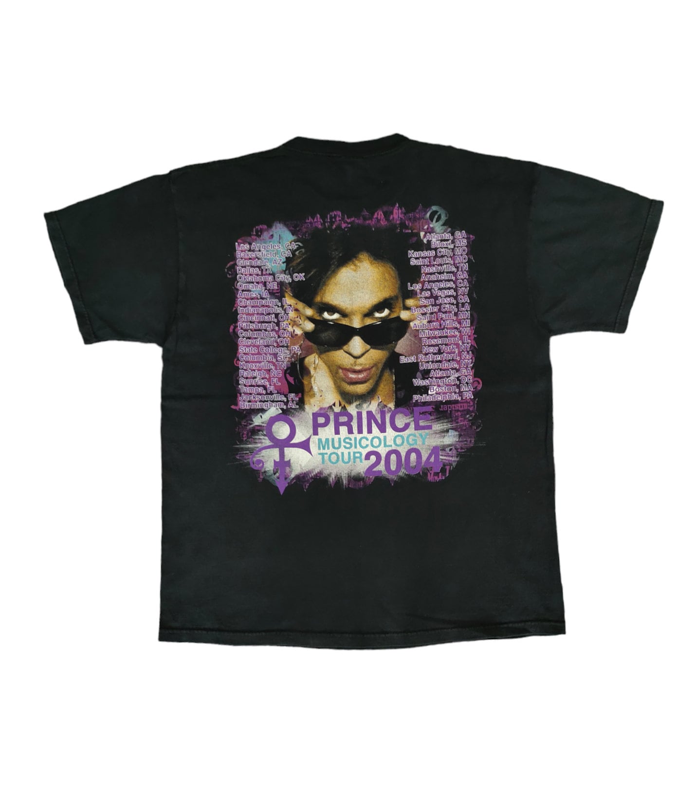 プリンス☆PRINCE☆00s☆ツアー☆ミュージックTシャツ☆ヴィンテージ 古着 00s PRINCE 「MUSICOLOGY TOUR」 ツアー ファンク ロック T