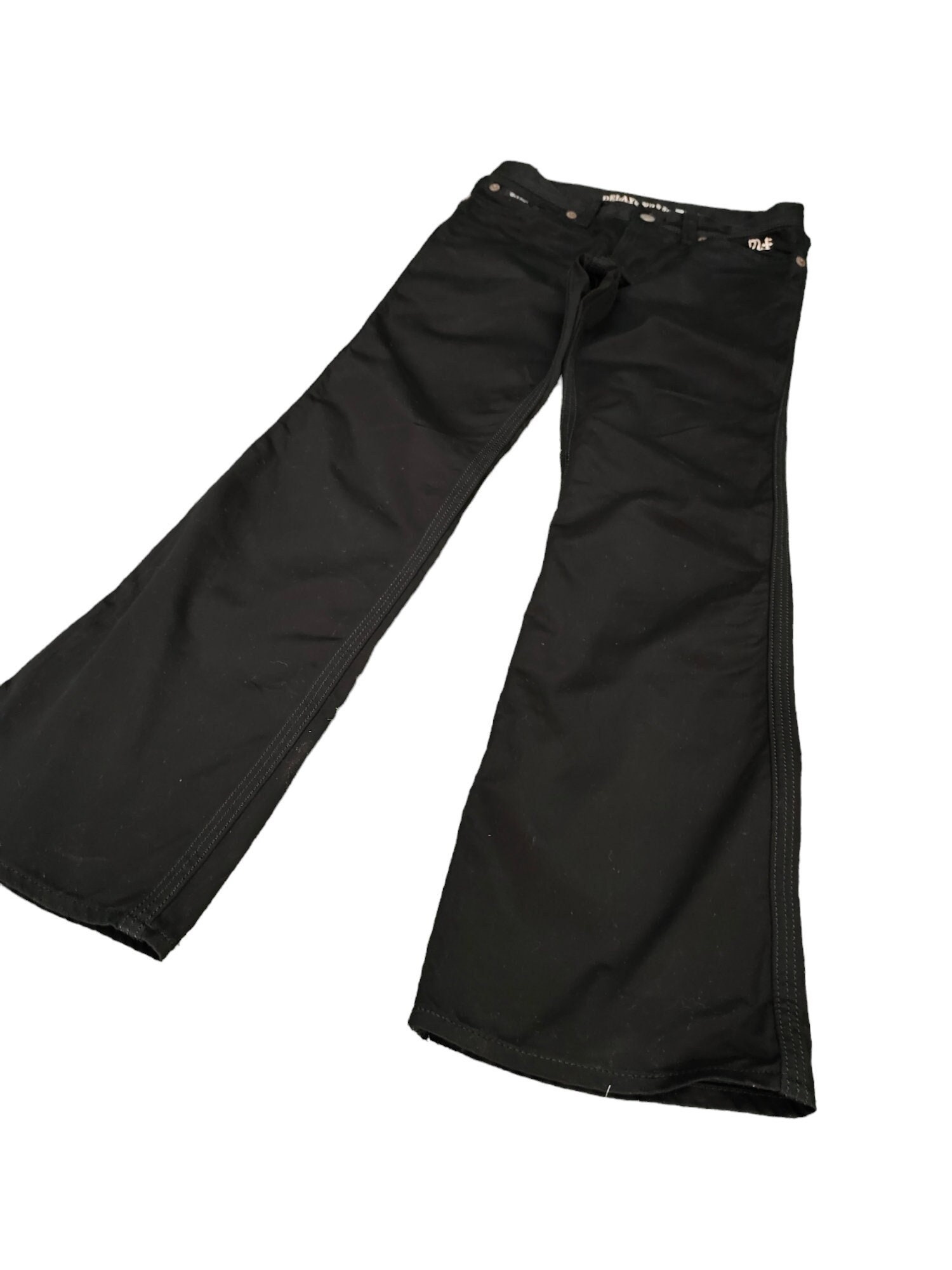 DELAY by Win&Sons Japan Crushed selvedge denim pants 3