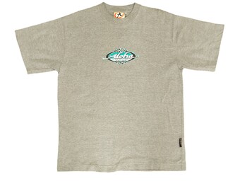 Vintage Aloha Surf Board Big Logo Surfing T-shirt Size L - Etsy