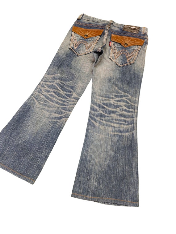 パンツ 00s EDWIN flare denim pants wave y2k 00s EDWIN flare denim pants wave y2k - メルカリ