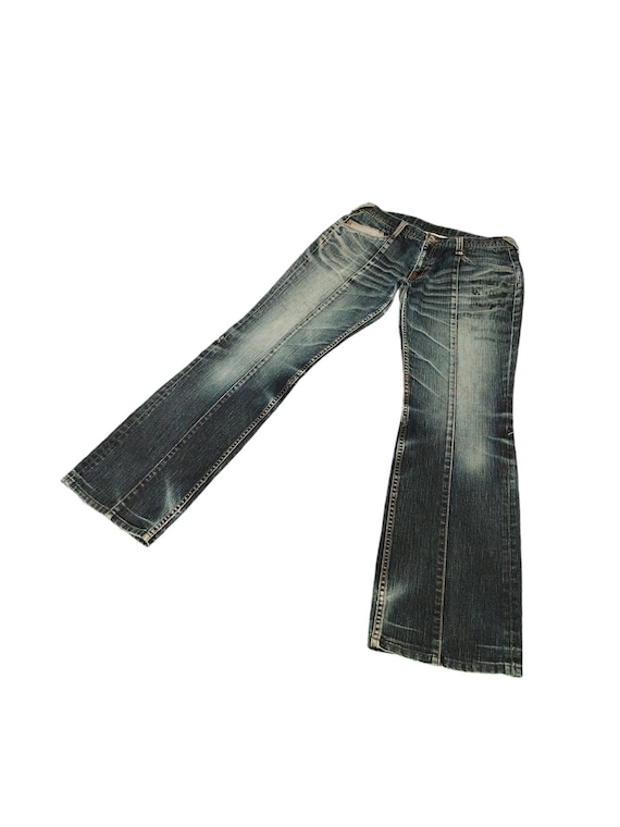パンツ TORNADO MART Skull Fade Denim TORNADO MART Skull Fade Denim TORNADO MART WHISKERING DENIM