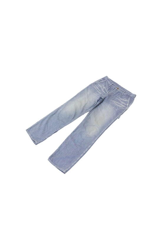 Journal Standard, Vintage Journal Standard Japan Painted Hickory Carpenter Denim Pants, Undercover Kapital, Waist 32