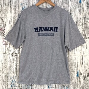 Vintage 90s GUESS Hawaii Embroidered T-Shirt medium size