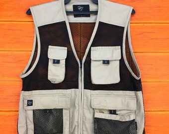 Gilet in rete urbana di utilità tattica PREVISIONE vintage