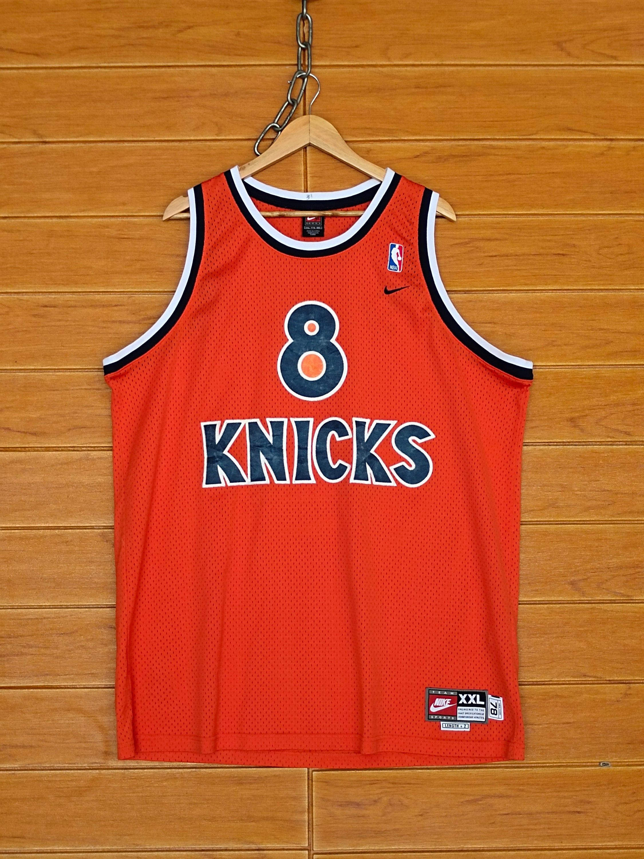 Latrell Sprewell New York Knicks Hardwood Classics Throwback NBA Swing –  Basketball Jersey World