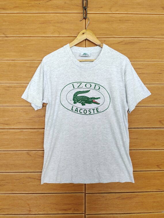 Vintage 90s Izod Lacoste Big Logo T Shirt / Size M - Etsy Israel