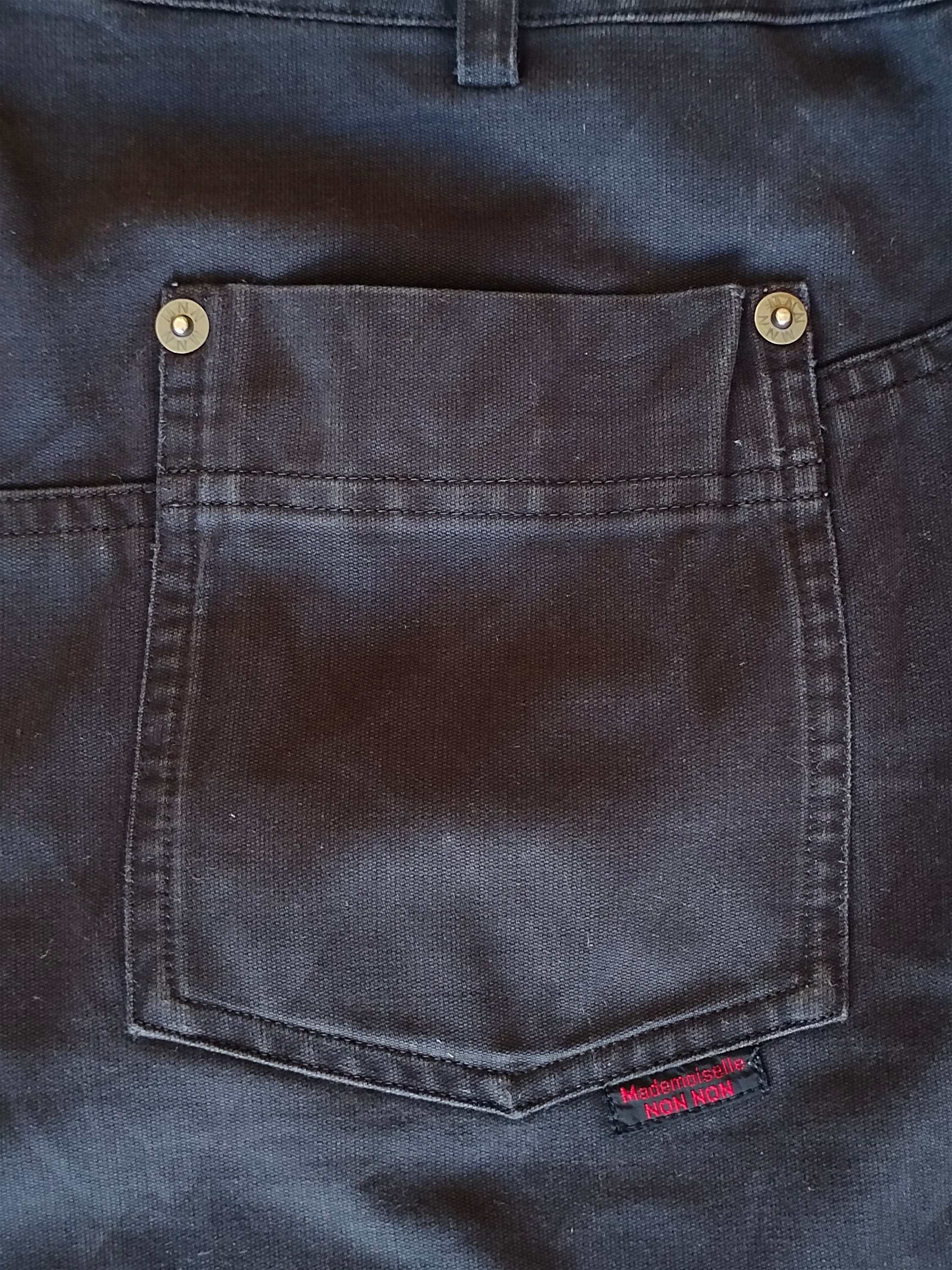 特売 Mademoiselle Vintage W29x27.5 NON Pants Women Black NON パンツ