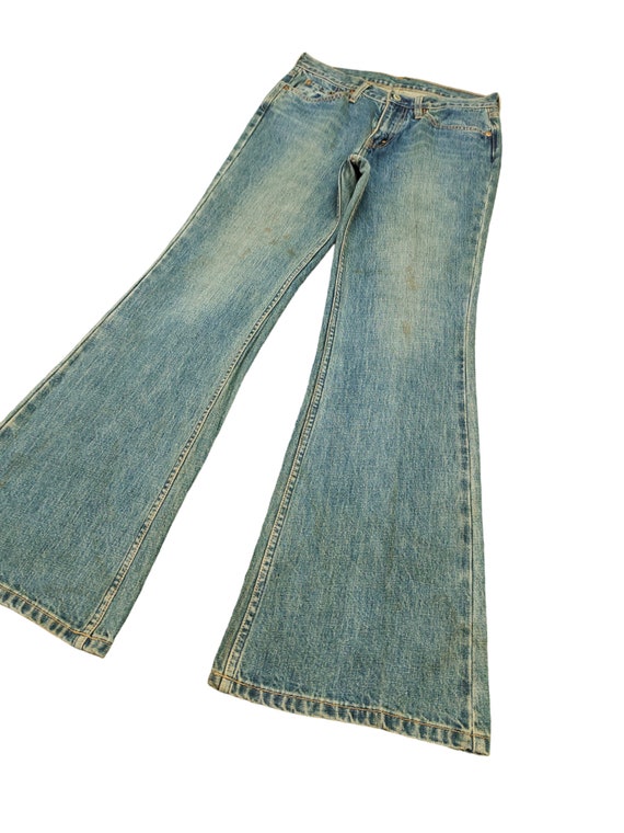 Flare Jeans Levis LVC Faded Boot Cut Y2k Bell bot… - image 2
