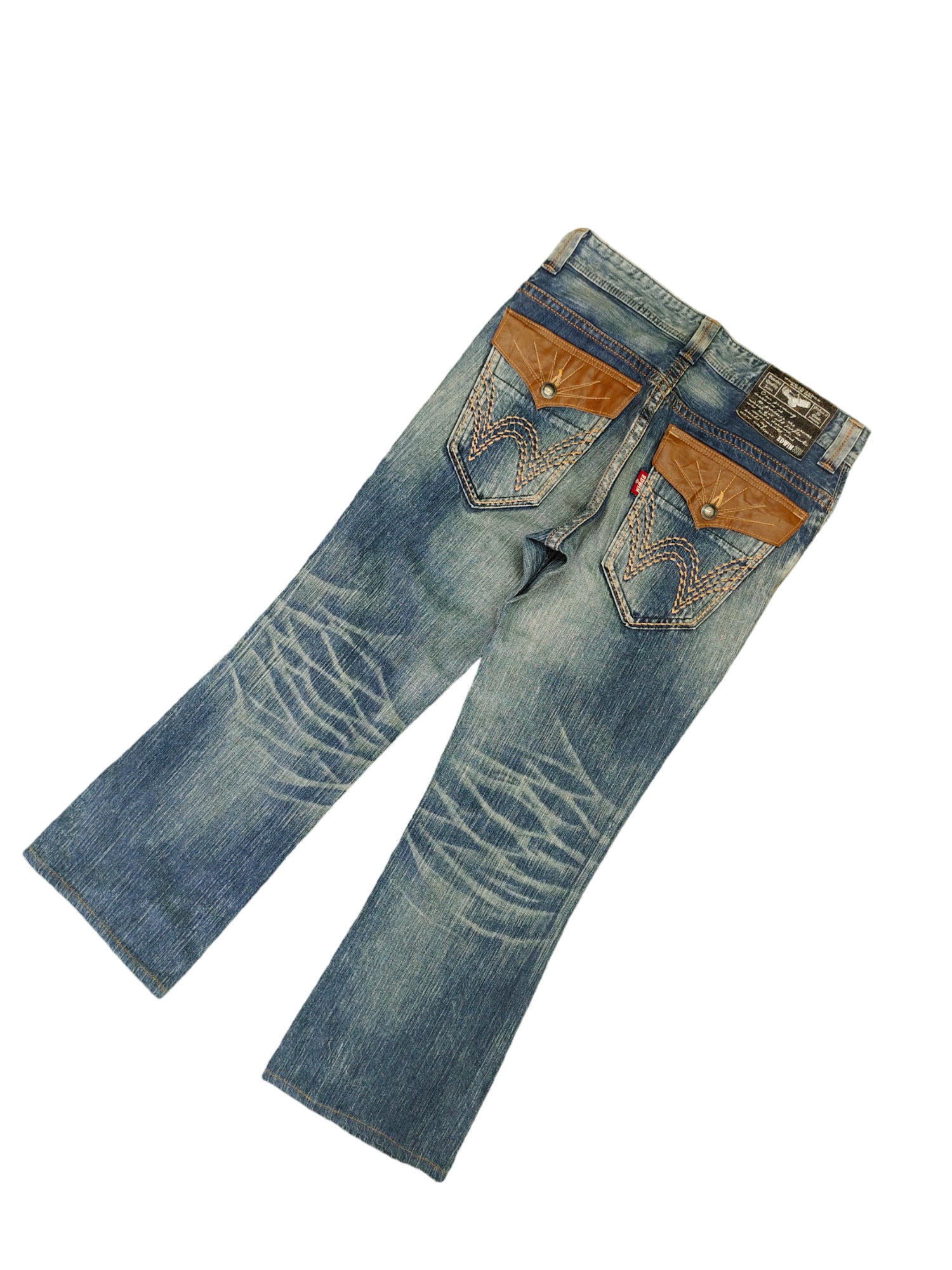 00s EDWIN faded flare jeans y2k archive