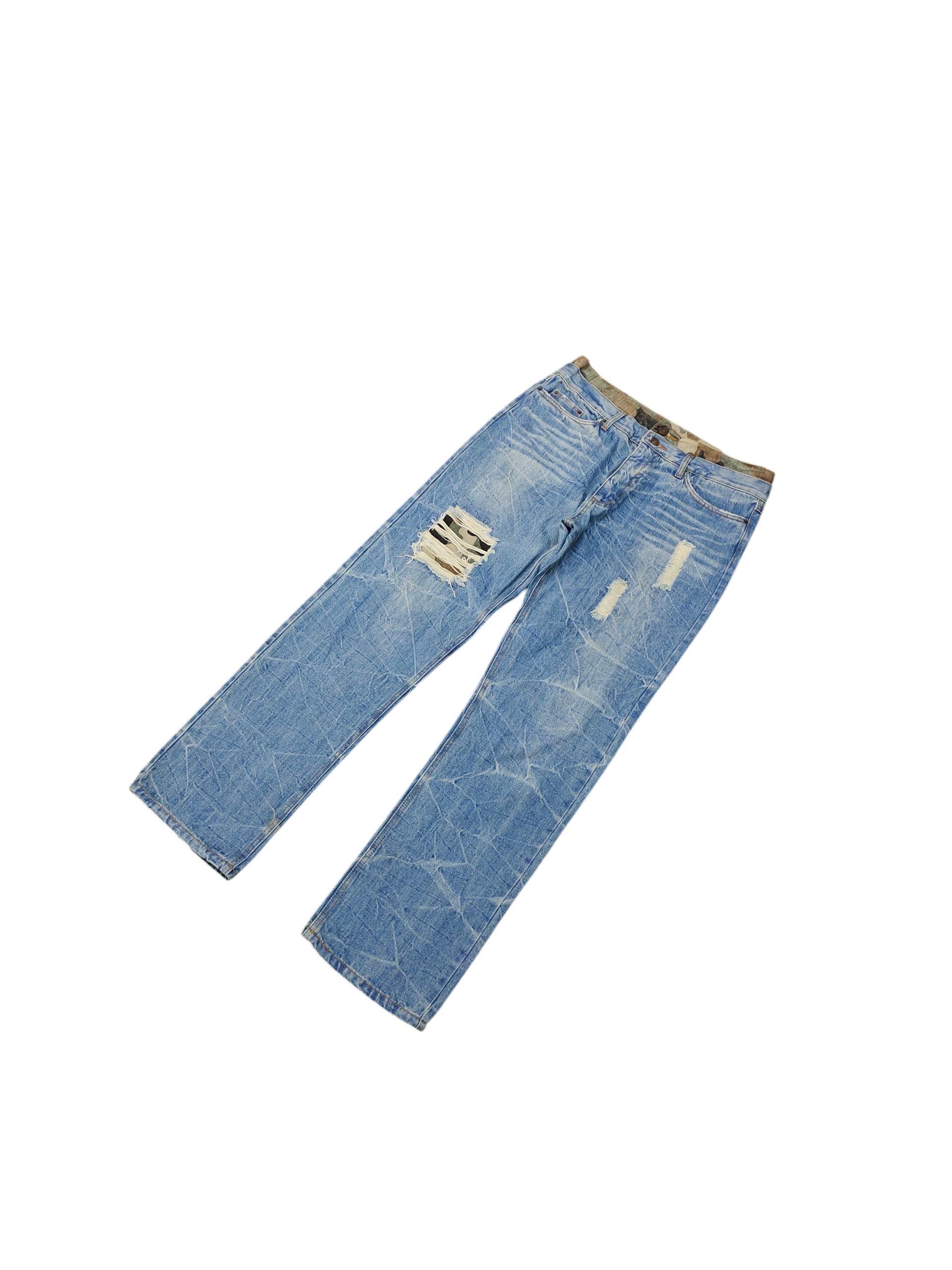 Ppfm Double Waisted Jeans - Etsy