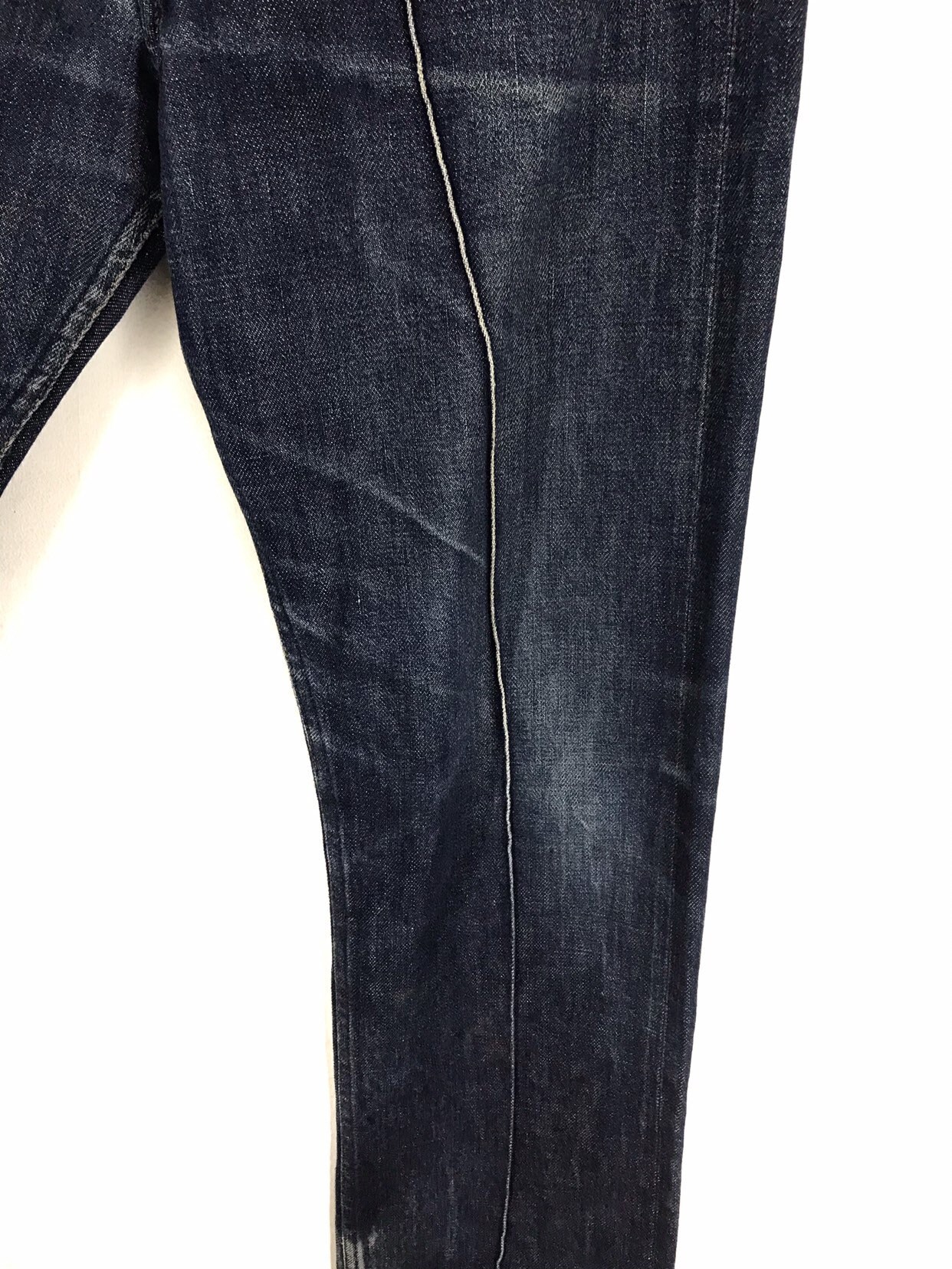Jean APC New Standard Selvedge Taille 32 - Délavé Et Vieilli - Occasion Bon État - Coupe Classique