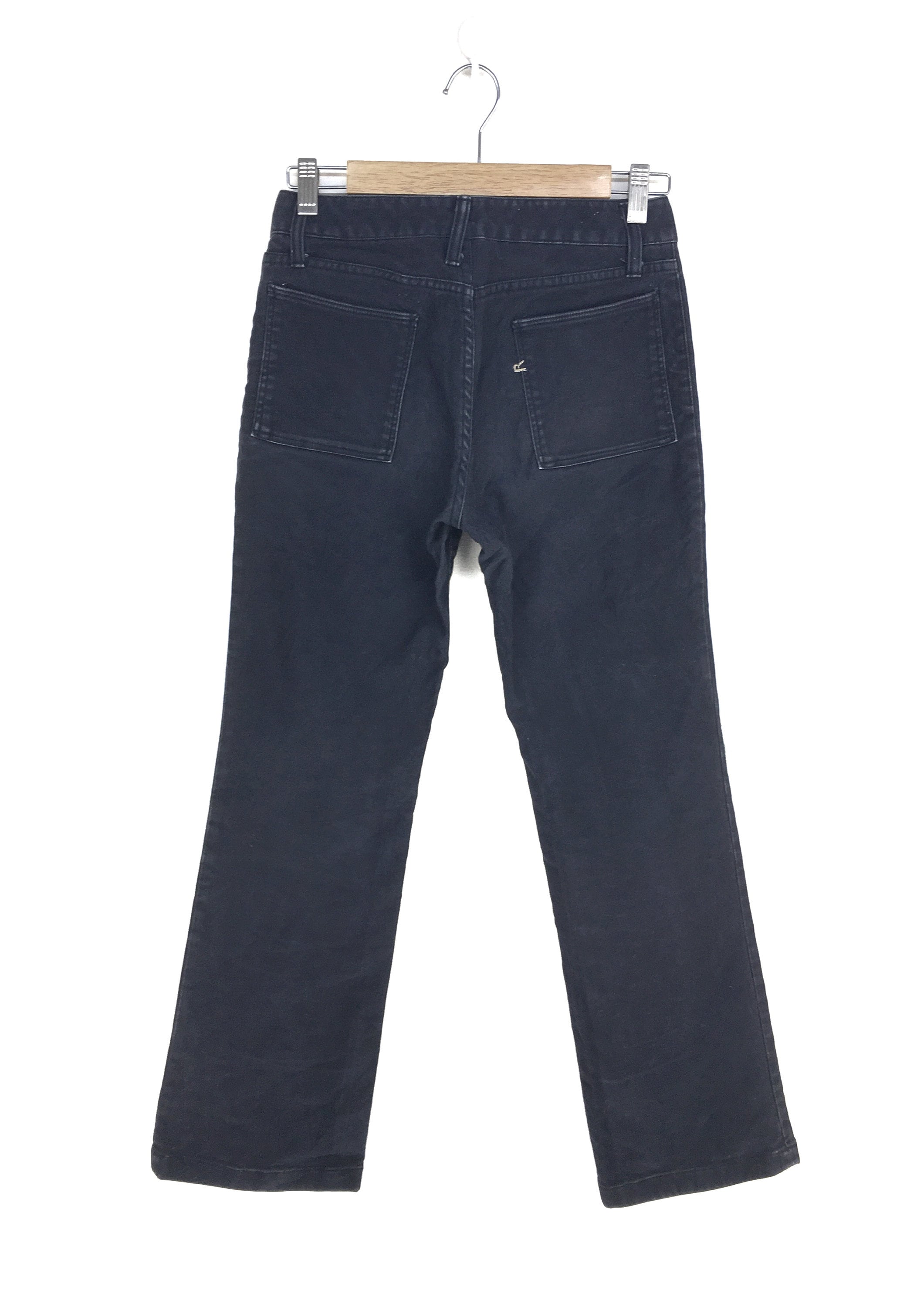 Pantaloni in cotone cerato vintage 45 giri W27x26,5, vita 27