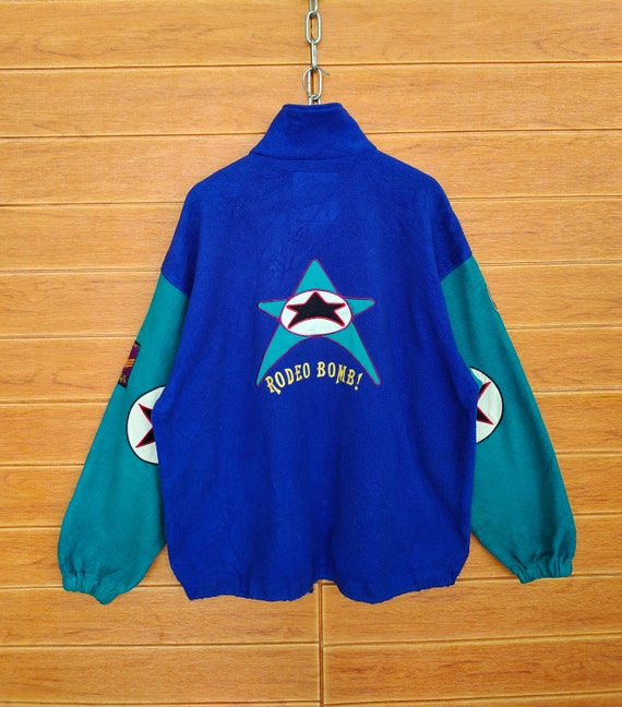 Goldwin, Vintage 90s GOLDWIN Rodeo Bomb Ski Fleece Sweater - Size L