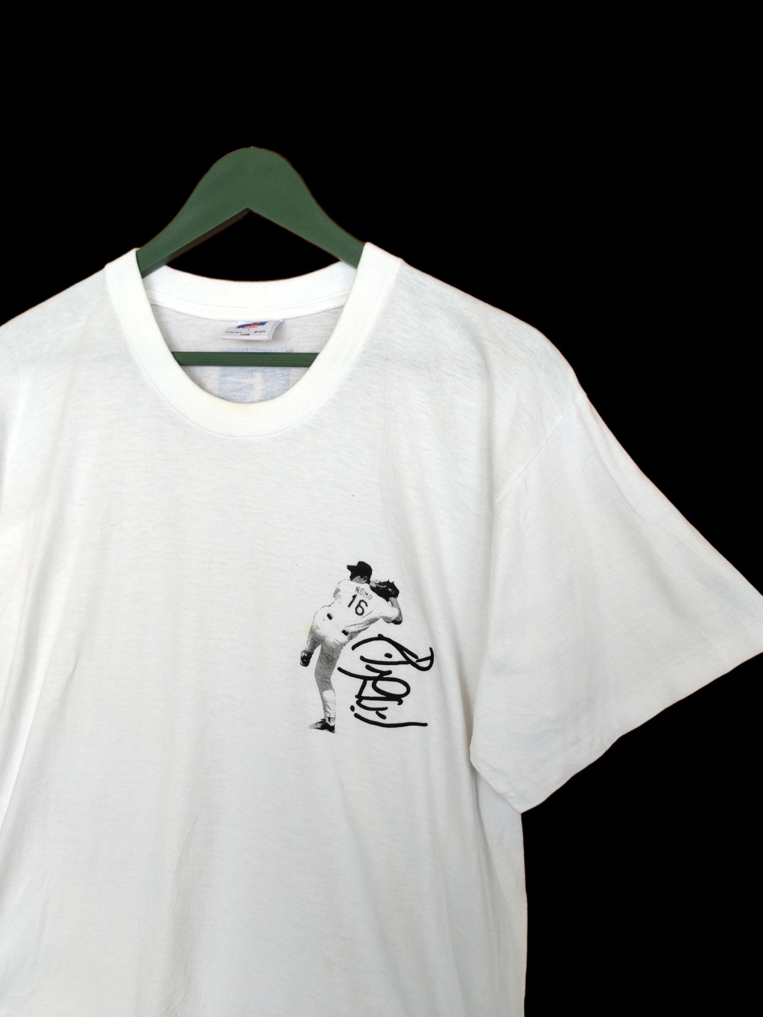 Dodgers 16番 野茂　Tシャツ Vintage Los Angeles Dodgers Hideo Nomo #16 MLB Tee Men's