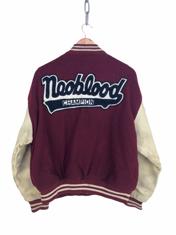 Vintage NEO TOKYO Varsity Jacket Leather/wool / Old Varsity Vintage NEO TOKYO Varsity Jacket Leather/wool / Old Varsity