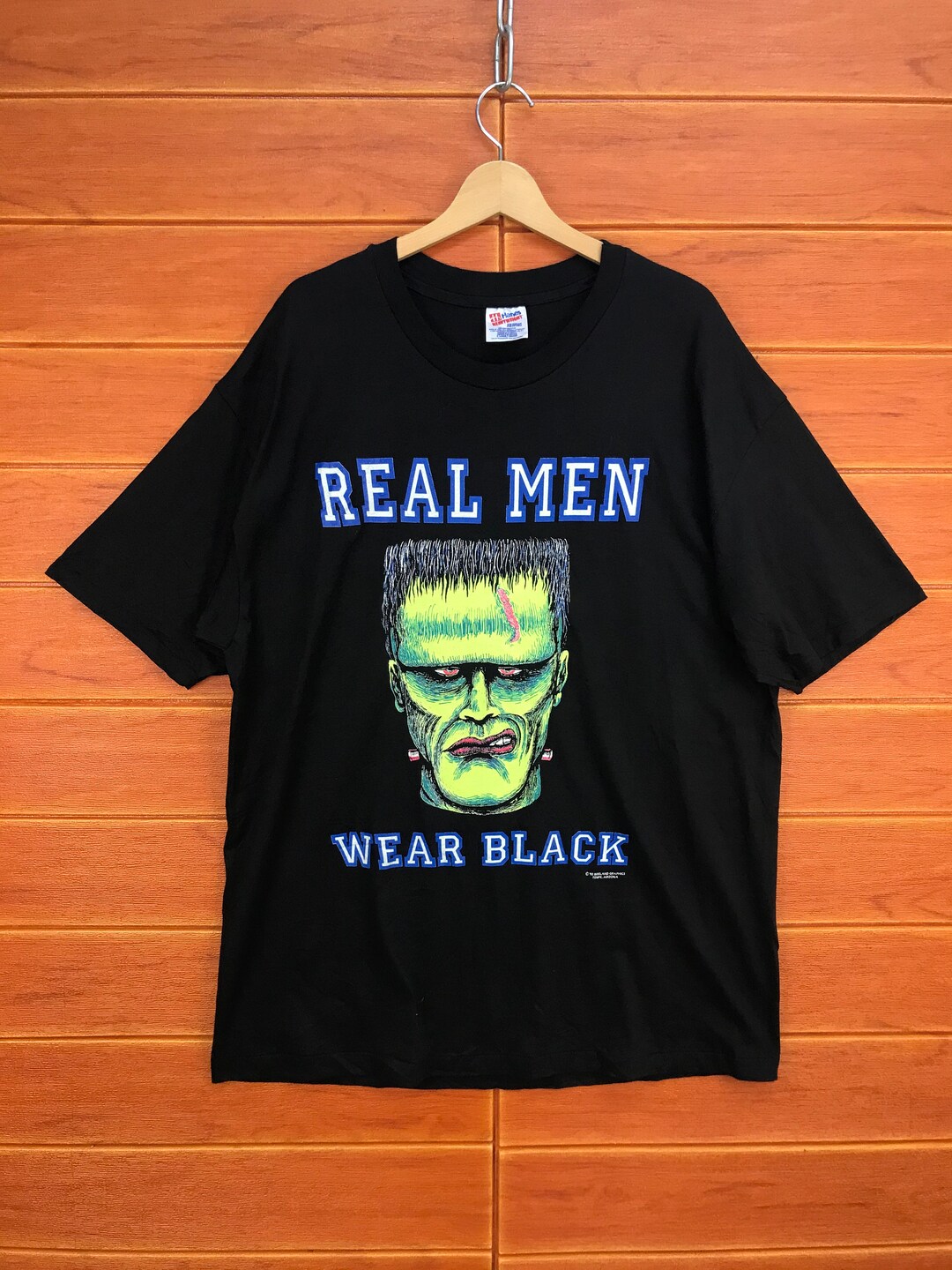 Vintage 90s Frankenstein Horror Movie T-shirt - Brieland Graphics