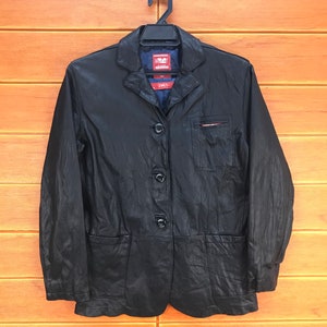 Vintage NEIGHBORHOOD CHAOS Leather Jacket / Size XS