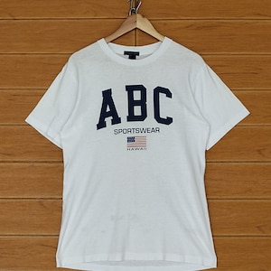 Vintage 90s ABC SPORTWEAR Hawaii T-Shirt / Streetwear / Surfwear / Hip Hop / Swag / Rap / Street Fashion / Size M