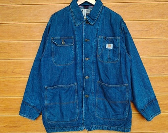 Vintage 70s Big Mac Quilted Blue Workwear Mechanic Jacket - Etsy