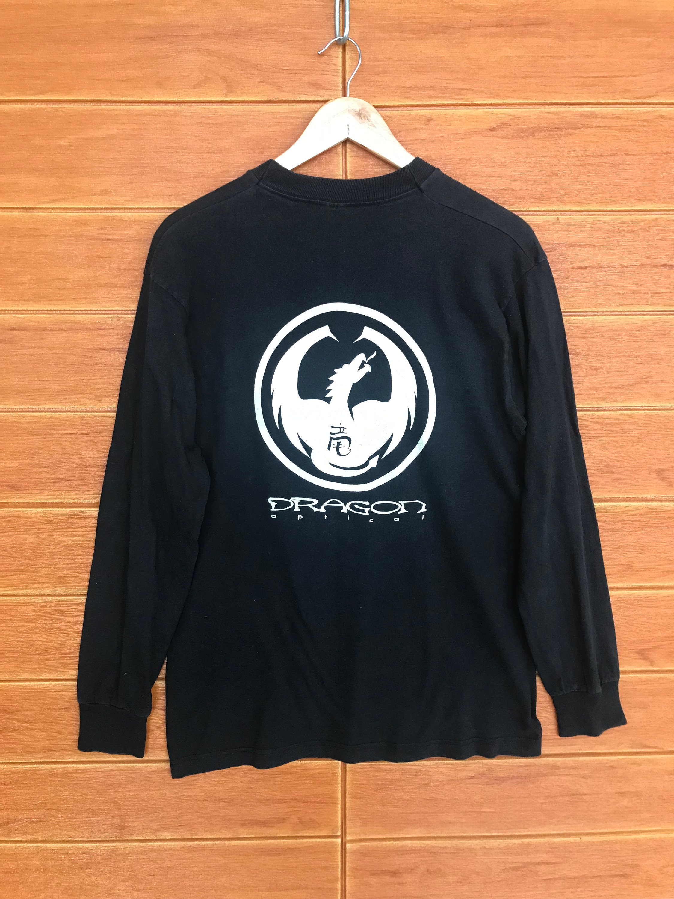 Vintage 90s Dragon Optical Skateboard T-shirt / Big Logo Vintage 90s Dragon Optical Skateboard T-shirt / Big Logo