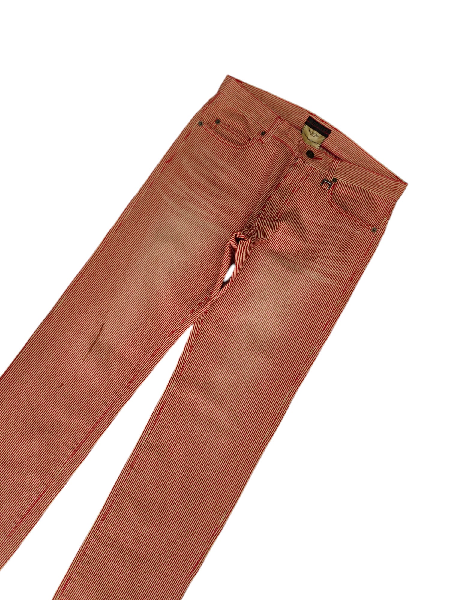 ☆AVANDRESS☆ Bias Pintuck Denim Pants GREEN AV43PT25GN 1186445_00.png.png