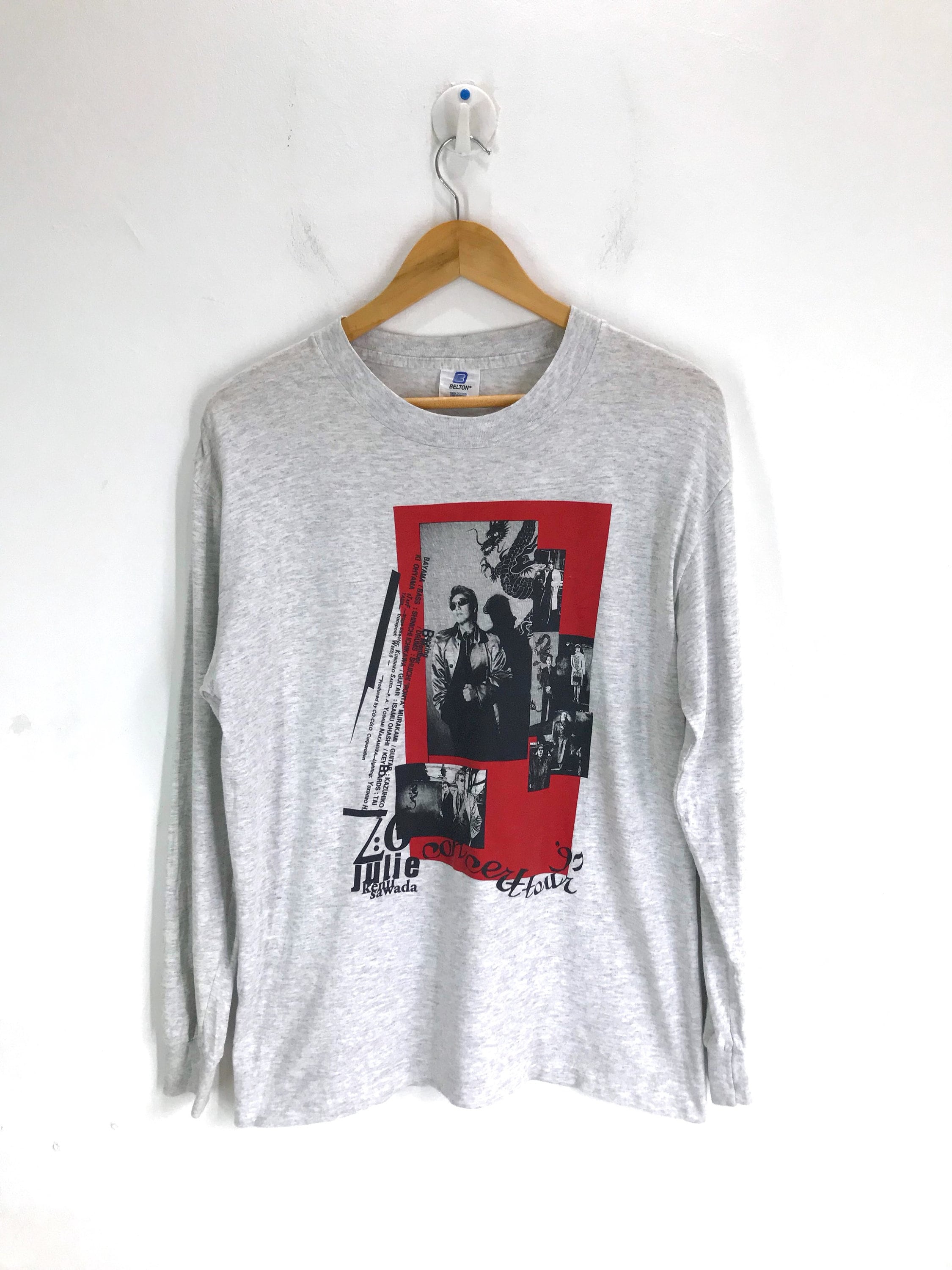 Vintage 90s ZO JULIE Kenji Sawada Longsleeve Shirt - Etsy