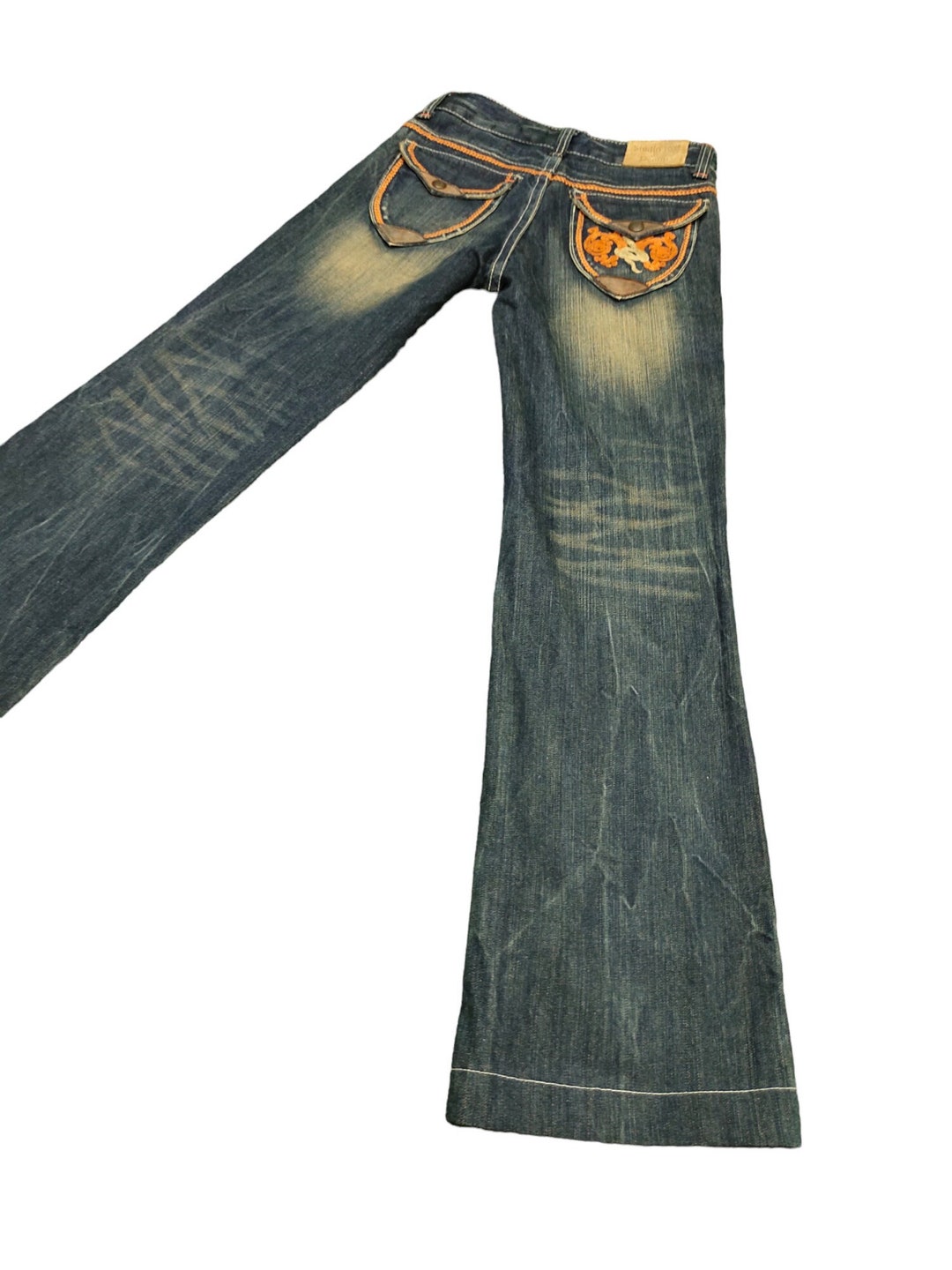 Vintage Flare Jeans Studio R.P Red Pepper Denim Boot Cut Y2k Etsy