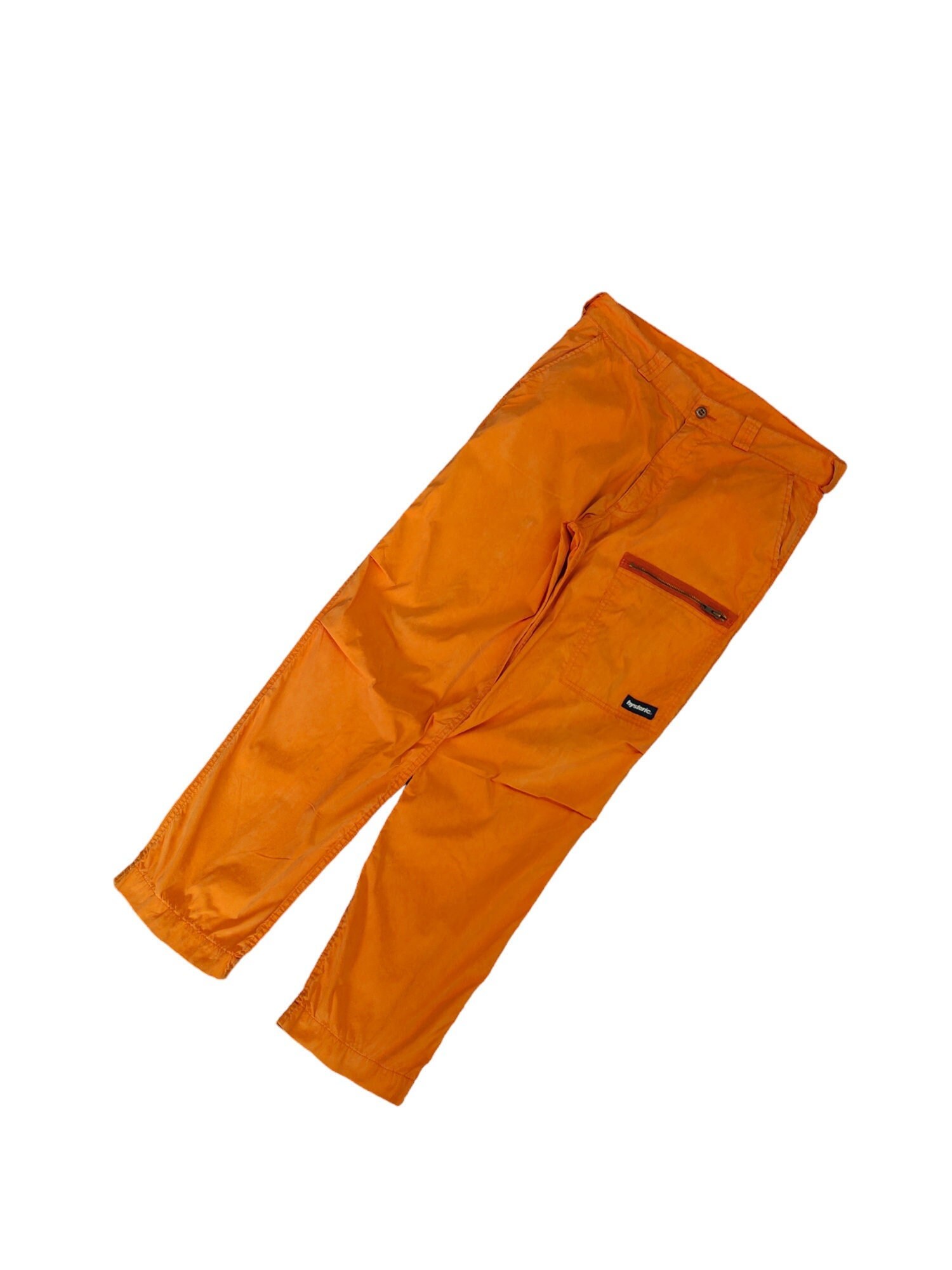 Hysteric Glamour, Vintage 90s Hysteric Glamour Cargo Pants, Multi Zipper, W34