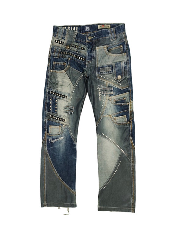 【LOWBOX】 Damage Design Denim Fade potential for Graph Zero X Mildblend Supply Herringbone