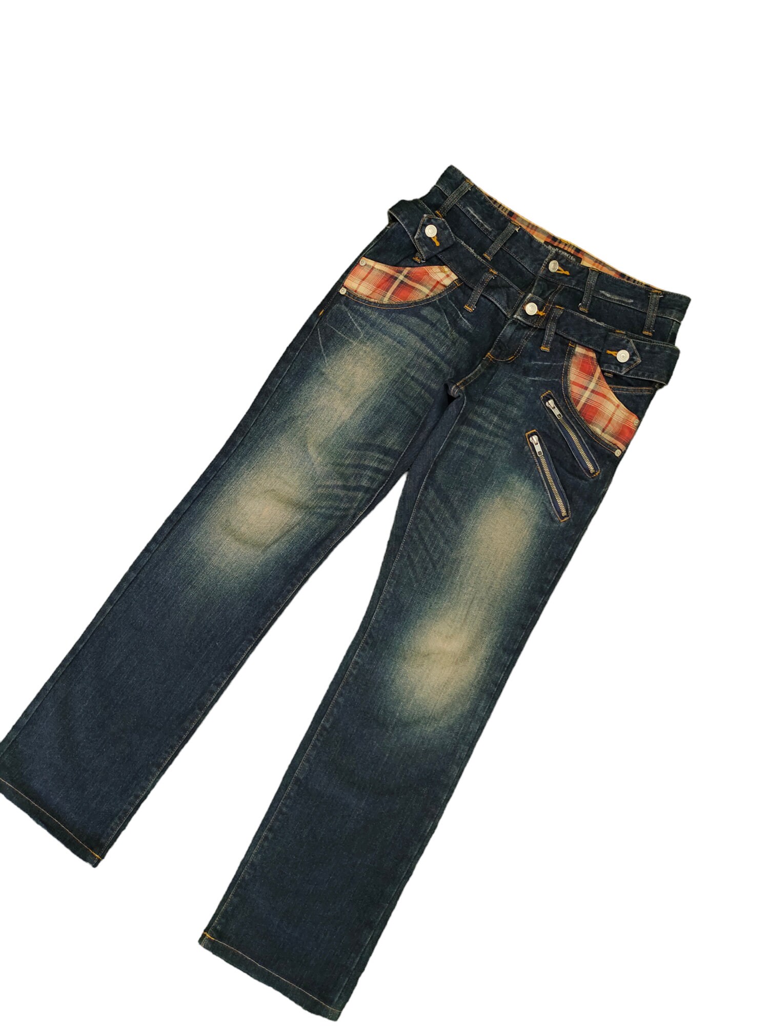 ウェア shoujin W31x31.5 Vintage Japanese Brand Wild Khakis Double Waist