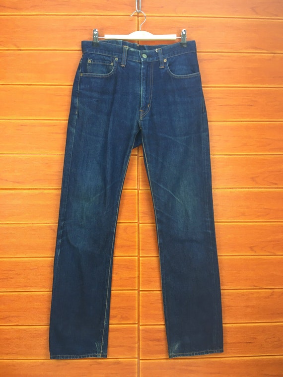 W31x31 Vintage Blue Blue Japan X INDIGO Denim Jeans / Indigo W31x31 Vintage Blue Blue Japan X INDIGO Denim Jeans / Indigo