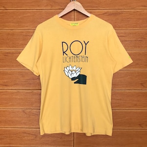 Vintage Roy Lichtenstein Lotus T-Shirt - Artworks - Size S