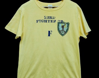 Vintage Buzz Rickson 23rd Fighter Group T-Shirt - Made In USA - Size M