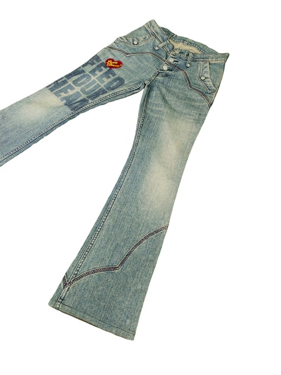 Vintage Hysteric Glamour Flare Jeans - 1990s Denim Streetwear