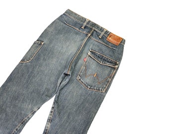 Vintage E Function Edwin-denimjeans: Y2K-streetwear, gemaakt in Japan, taille 30