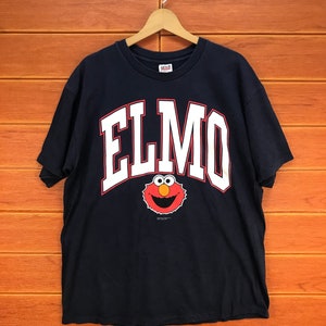 Vintage 90s ELMO Sesame Street T-Shirt / Muppet character T-Shirt / Jim Henson Production / Size XL
